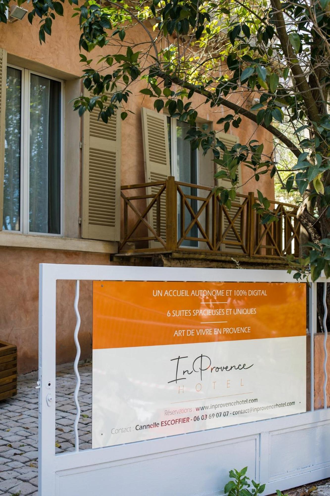 In Provence Hotel - Experience Atypique Венель Экстерьер фото